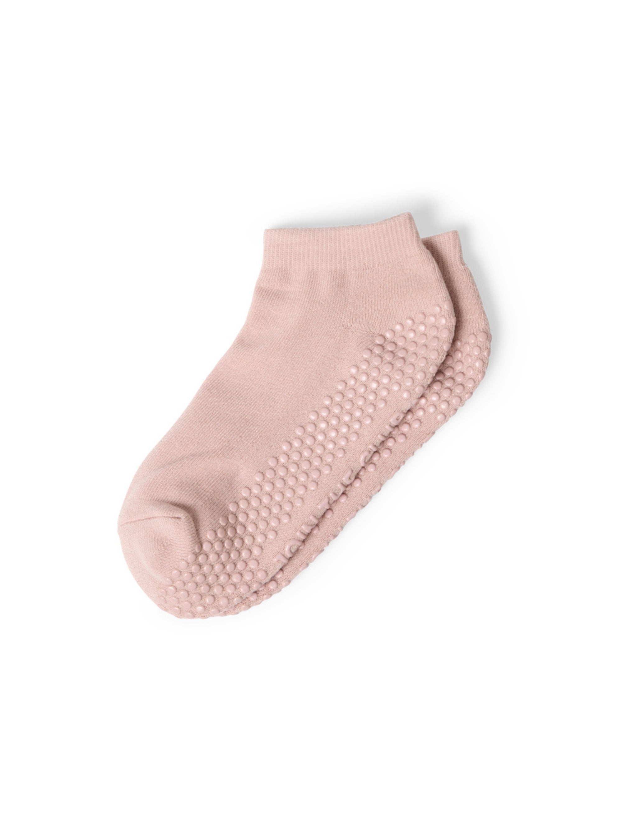 Classic Ankle Grip Sock - Blush Pink