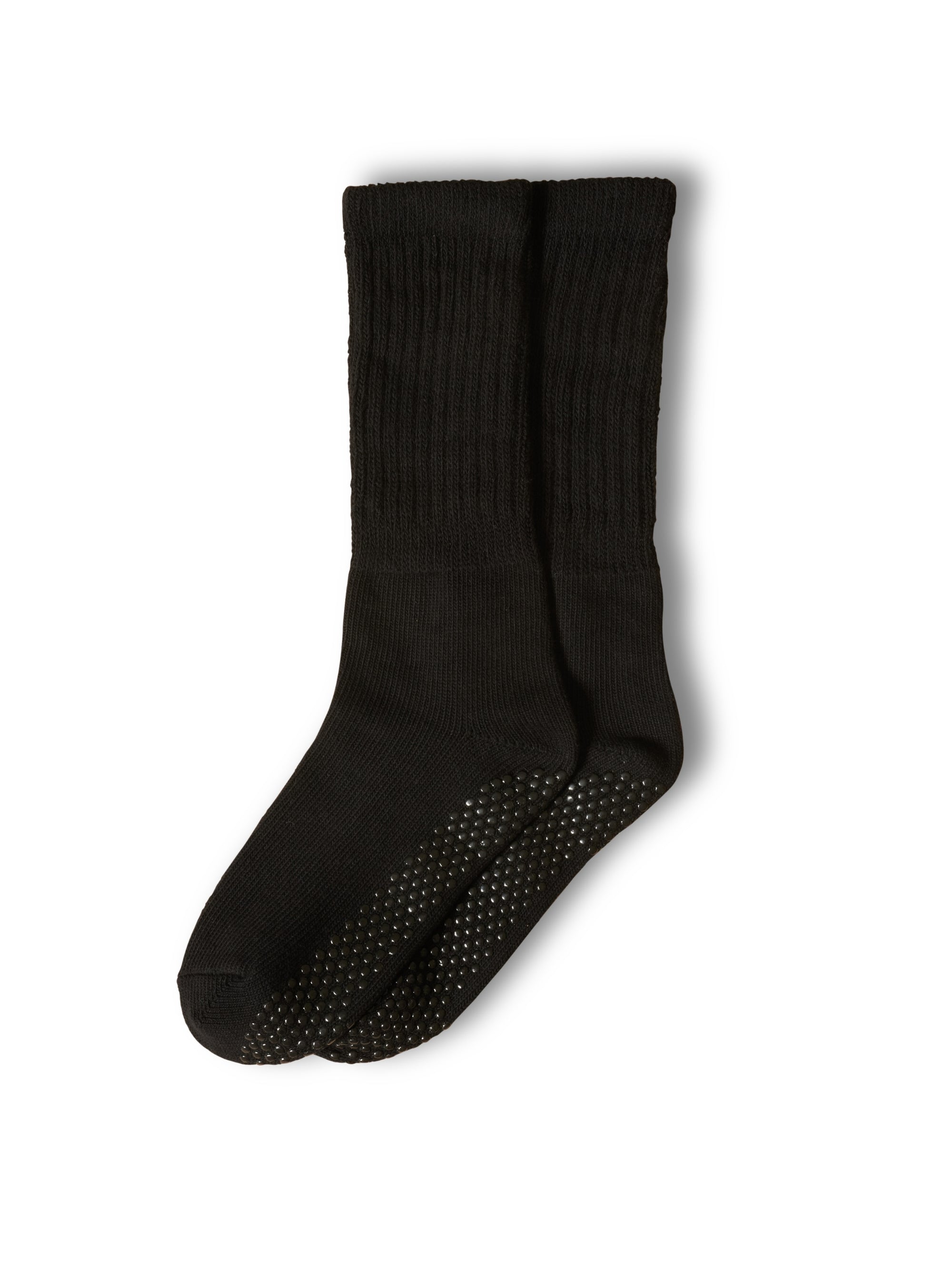 Scrunch Grip Sock - Black